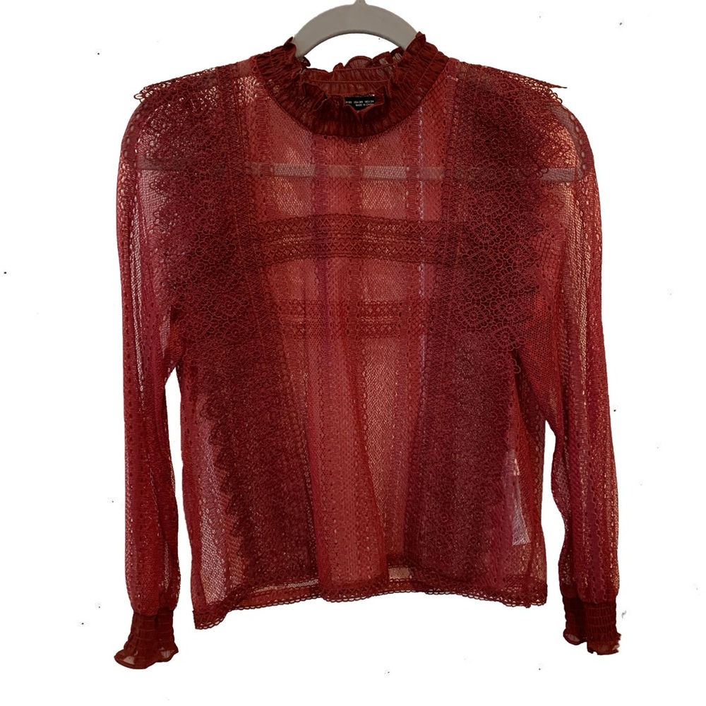 Zara lace top